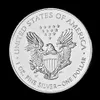 5pcs 2013 Estatua estadounidense de Liberty Eagle Insignia Craft Silver Silver Commemorative Coin 40 mm x 3 mm Regalo Decoración del hogar9732740