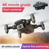 Drone Camera Drone TOP66 4k HD caméra grand Angle 2MP Pixels Wifi Fpv Drone double caméra maintien de la hauteur Drones avec caméras Rc Quadc9516893
