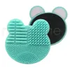 Makeup Brushes Silicone Cleaning Brush Washing Pad Gel Cleaner Scrubber Sponge Mat Foundation Cosmetics Brush Cleaning Make Up Tool RRA3476