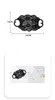 Spitzenmaske DHL Schiff Stickerei Erwachsener komfortable waschbare Mundgesichtsdecke Mode Mädchen Blackwhite Party Designer Masken Masque Fy95732044