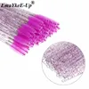 2 bagy 100pcs błyszczące jednorazowe aplikatory rzęs Wandary Curler Pędzel Zestaw Mascara Spoolers Comber Wands Spoolies 6085850