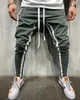 Mens Pants cotton mens sportswear pants casual stretch mens fitness trousers tight sports pants trousers jogger