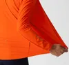 2020 Ganzjahres-Orange, leichte Rad-Regenjacke, winddichte Technologie, hoch atmungsaktive, wasserdichte Jacke aus 3-lagigem Stoff1101864