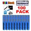 100pack 3000 mAh Bateria 18650 3,7 V Wysoka jakość BRC Li-jon 18650 Batteriers 3000 mAh dla lasera latarki latarki