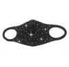 Moda Bling Bling Diamond Máscara protectora a prueba de polvo PM2.5 Máscaras bucales Lavable Reutilizable Mujeres Colorido Rhinestones Mascarilla Máscara de fiesta