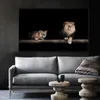 Grandi animali selvatici del leone Bestia feroce Poster Wall Art Canvas Painting Stampe decorative Po Pictures for Living Room Decor255L