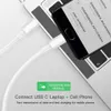 كابل USB C إلى USB من النوع C مع شريحة E-mark لـ Xiaomi Redmi Note 8 Pro Quick Charge 4.0 PD 60W شحن سريع لكابل شاحن Pro S11