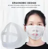 6 stilar 3D Silikon Maskfäste Läppstiftskydd Standmask Innerstöd för att förbättra andningen Smidigt masker Verktygstillbehör LJJP319