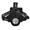 2020 mais novo farol XHP70 LED Farol XHP50 4000Lumens faróis Zoom Head-montado Head Lamp brilhante lanterna tocha para Camping Caça