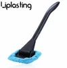 Liplasting Car-Styling 1PC Light Blue Car Window Brush Glass Cleaner Wiper Scraper Brush Cleaning