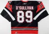 Mississauga Ice Dogs Ohl Hockey Jersey - 89 Patrick O'Sullivan, 12 Nathan Hooper, 14 Adam Sturgeon, 17 Luca Caputi, 30 Josh E, 15 Brett Ormond