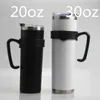 20oz 30oz Tumbler 핸들을위한 검은 음료 핸들 모든 20oz 30oz 스키니 텀블러에 대한 Protable Plastics 홀더