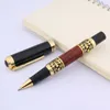 مدرسة Chouxiongluwei الذهبي الأسود الرجعية المعدني الطالب Rollerball Pen1381957