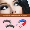 10 Paar falsche Wimpern, 2 Stück magnetischer Eyeliner mit Pinzette, verbessertes magnetisches Eyeliner- und Wimpern-Set