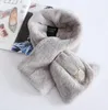 Kinderschalte Kinder Jungen und Mädchen Kinder halten warme Schals Schals Schals Halsband Verdickungsmarke Winter Schal Kleinkind Winter S335f