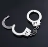 Handcuffs Shaped Key Chain Keyfob Keyring Mini Small Pendant Hook Holder Ring Handcuffs Keychain 2 styles KKA8022