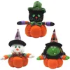 Halloween decoration Pumpkin Dolls Plush Toys Witch Black Cat Snowman Holiday Festival Decor Prop Gift JK2008XB3217516