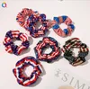 Hot Selling American Flag Large Darm Haar Ring Haarkabel Simple Digital Printing Satin Large Darm Haaraccessoires GD518