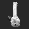 Honeypuff прозрачный курительный механизм стеклянный бонг с металлической миской вниз по 117 мм небольшая водяная труба для ясень