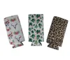 Can Sleeve Sunflower Neopren Isolator Cooler Baseball Can Holder Water Bottle Cover Bottle Case Pouch Leopard Flower Xb1