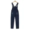 Fashion Casual Women High Quality Loose Denim Jeans Pants Hole Overalls Straps Jumpsuit Rompers Trousers 2.191