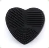 사랑의 심장 실리콘 메이크업 브러쉬 멀티 컬러 미용 청소 Brushs 레이디 패션 화장품 청소기 도구을 Sessile 스템리스 1 55hr G2