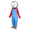 2020 costume de mascotte T'choupi chaud de haute qualité taille adulte costumes de mascotte tchoupi déguisements pour Halloween fête d'anniversaire Pourim