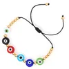 Armband för kvinnor Bohemian New Turkish Evil Eye Armband Smycken Justerbara Pulseras Mujer Moda 2020 Multicolor Beads