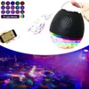 KTV Bar DJ LED Starry Sky Projector Light Bluetooth Luidspreker Magic Ball Kleurrijke Nachtlampje voor Stage Party USB Laser Crystal Voice Control Music Player