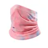 Multifunctional Scarfs Winter Warm Hats Face Mask Neck Ring Contrast Color For Men And Women Sport Cycling Running