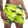 JOCKMAIL Short de bain imprimé pour homme Short de plage à séchage rapide Maillot de bain Maillot de bain bikini pour homme Short de surf court