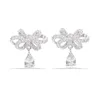 Helt ny lyx S925 Silver Needle Drop Zircon örhängen smycken Temperament Women Highend Zircon Bow High Quality Drop Earrings 77338693