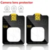 Transparent Tempered Glass Camera lens Screen Protector For iphone 15 14 11 12 13 mini Pro Max With Retail box