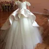 결혼식 오프 숄더 아플리케 레이스 계층 어린이 선발 대회 드레스 어린 소녀 생일 드레스 귀여운 꽃 소녀 드레스