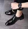 Dress Shoes Flat Genuine Leather Oxford Mens Walking Flats Wedding Party Office Loafers Shoes 38-48 Plus Size