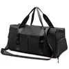 Utomhuspåsar Gym Bag Sports Tote Travel Workout Swim Yoga med torra våta fickor Multifunktionell EDF88