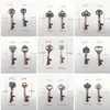 Vintage KeyChain Shaped Bottle Opener Keychain Shaped Zinc Alloy Copper Color Key Ring Beer Bottle Opener Unique Creative Gift