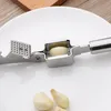 Stainless Steel Garlic Press Crush Device Kitchen Cooking Tool Garlic Pressing Hand Presser Crusher Ginger Squeezer Slicer Masher 6076086