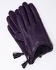 Svadilfari mulheres luvas de inverno outono luvas quentes feminino genuíno couro pele carneiro meninas presente natal glove5898483