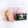 Custom Luxury Printed White Packaging Commercial Gift Väskor, Boutique Shopping Paper Bag
