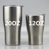 20oz Curved Tumbler i bulk Curving rostfritt stål rese rånar grossist dubbelvägg dammsugare glittrande holografiska tumblers med proof lock V02