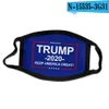 Donald Trump Designer Luxo Reutilizável Algodão De Algodão Moda Moda Face Máscara Mulher Mulher Homens Unisex 20 Estilos KDD78