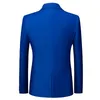 RSFOCUS Wysokiej Jakości Mężczyźni Garnitury Dla Ślubu Royal Blue Mens Garnitury Z Spodnie Dorywczo Biuro Pracy Formalny Business Suit Male TZ105