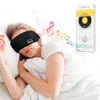 Auricolare Bluetooth 5.0 senza fili Maschera per dormire Fascia sportiva Cuffie morbide Cuffia per dormire per ascoltare musica con il microfono