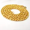 5pcs/ lot in bulk Golden stainless steel Fashion XMAS Gifts Figaro Link Chain necklace jewelry 7mm 18-30 inch choose
