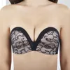 Sports Yoga Bra Fashion Sexy Playful Lady Large Size Lace Strapless Without Steel Ring Invisible Nonslip Gathered Bra L73754802047