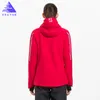 Skiing Jackets Outdoor Sports Clothing Ski Suit Women's Raincoat Jacket Hooded Thick With Wind-Resistant Cuff Warm