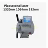 755 532 1064nm laser pico terapia laser qswitch nd yag tatuaggio laser rimuovere macchie di pelle scura picosecondo macchina di bellezza con 3 punte