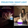 Декор спальни Ночные огни Вращение Starry Sky Magic Projector Night Light USB светодиодный лампа Lampe Starlight for Kids Gift4932358