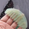 Nature Jade Massage Brush Comb Spa Massager For Head Therapy Trigger Point Treatment Acupuncture Pressure Reduce Face Guasha Scrap9499268